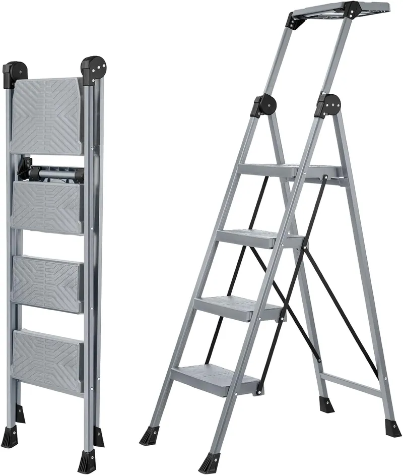 XinSunho 4 Step Ladder, 660 lbs